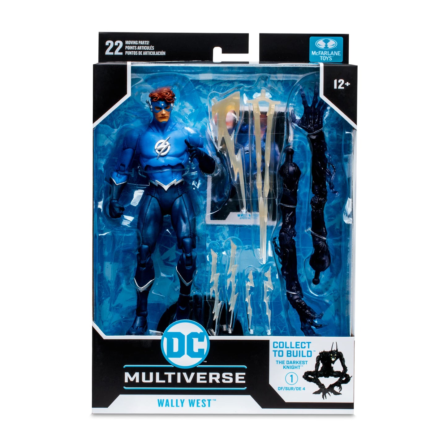 McFarlane Toys DC Build-A 7in WV9 Speed Metal: Wally West Figure