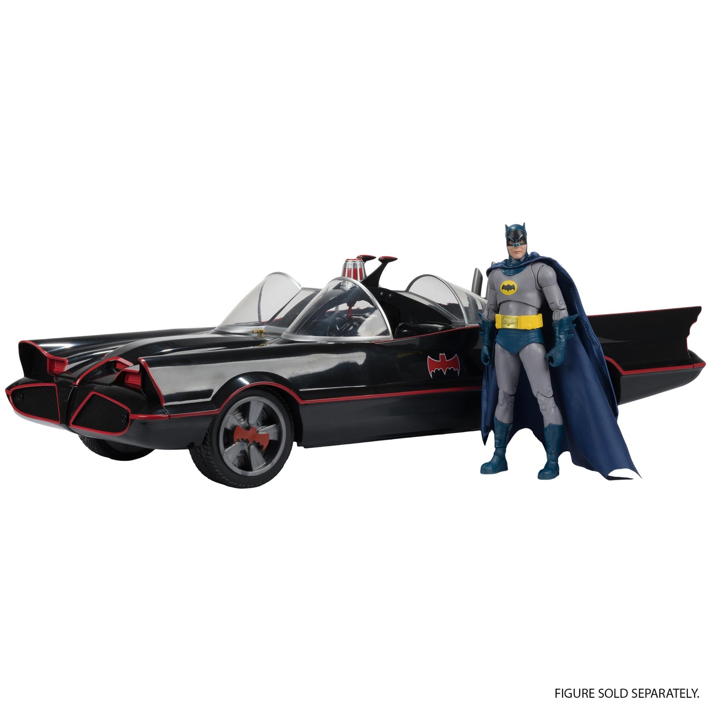 McFarlane Toys DC Multiverse Batmobile - Batman Classic TV Series Vehicle