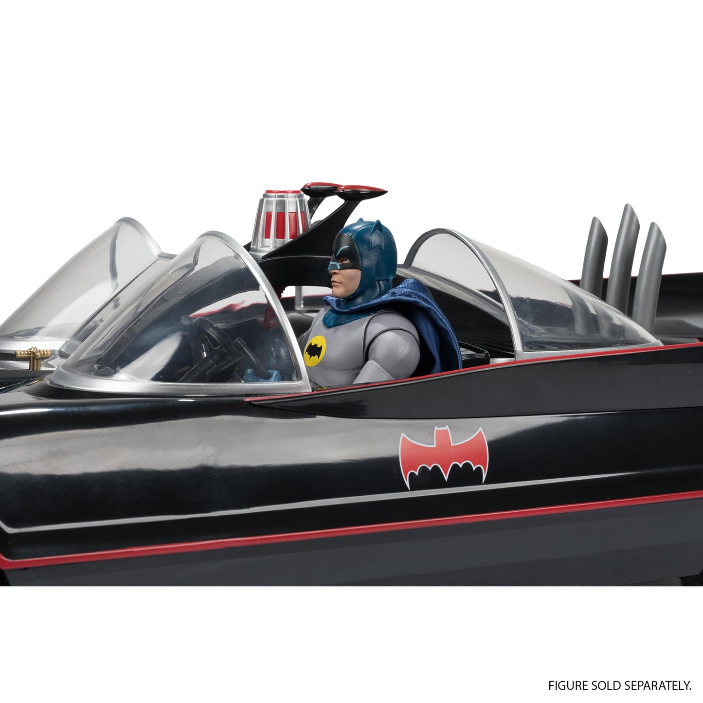 McFarlane Toys DC Multiverse Batmobile - Batman Classic TV Series Vehicle