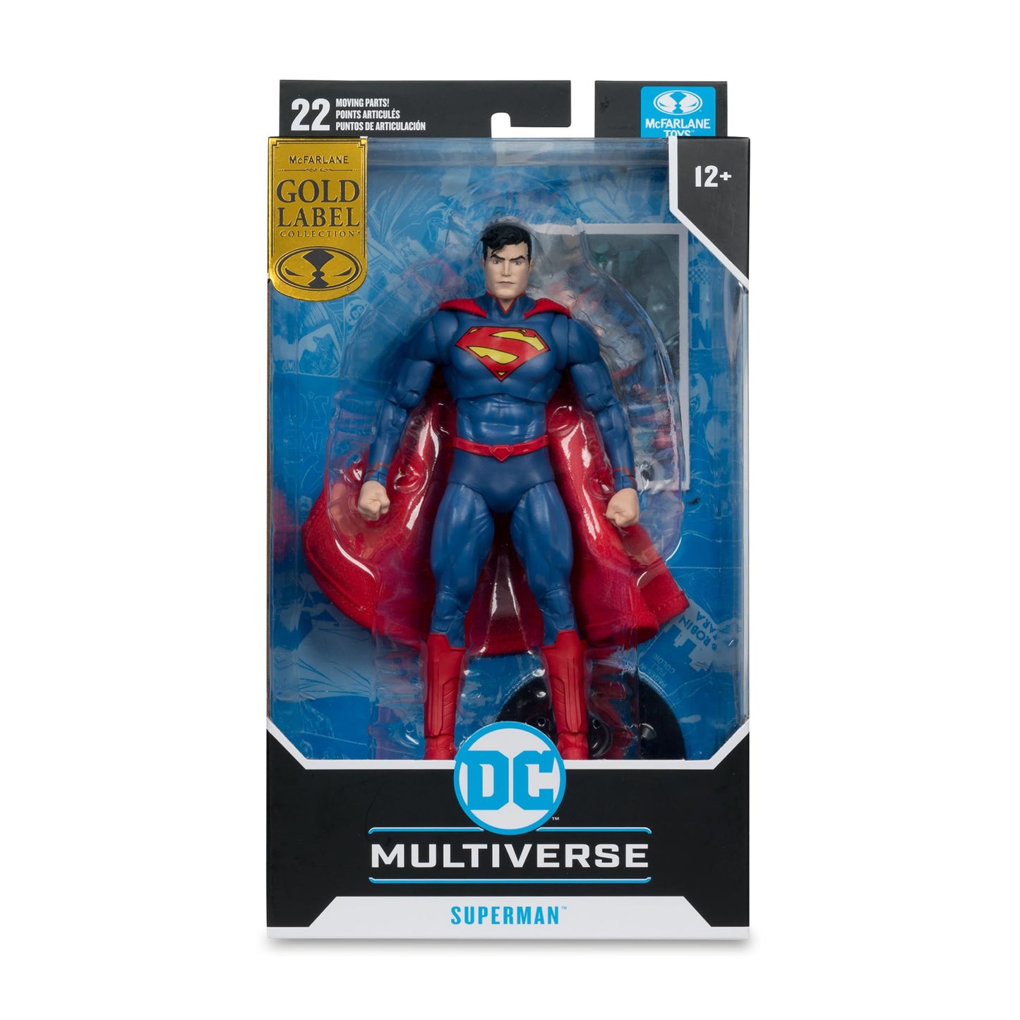 McFarlane The New 52 DC Multiverse Superman (Gold Label) 18 cm – Premium Collectible Figure