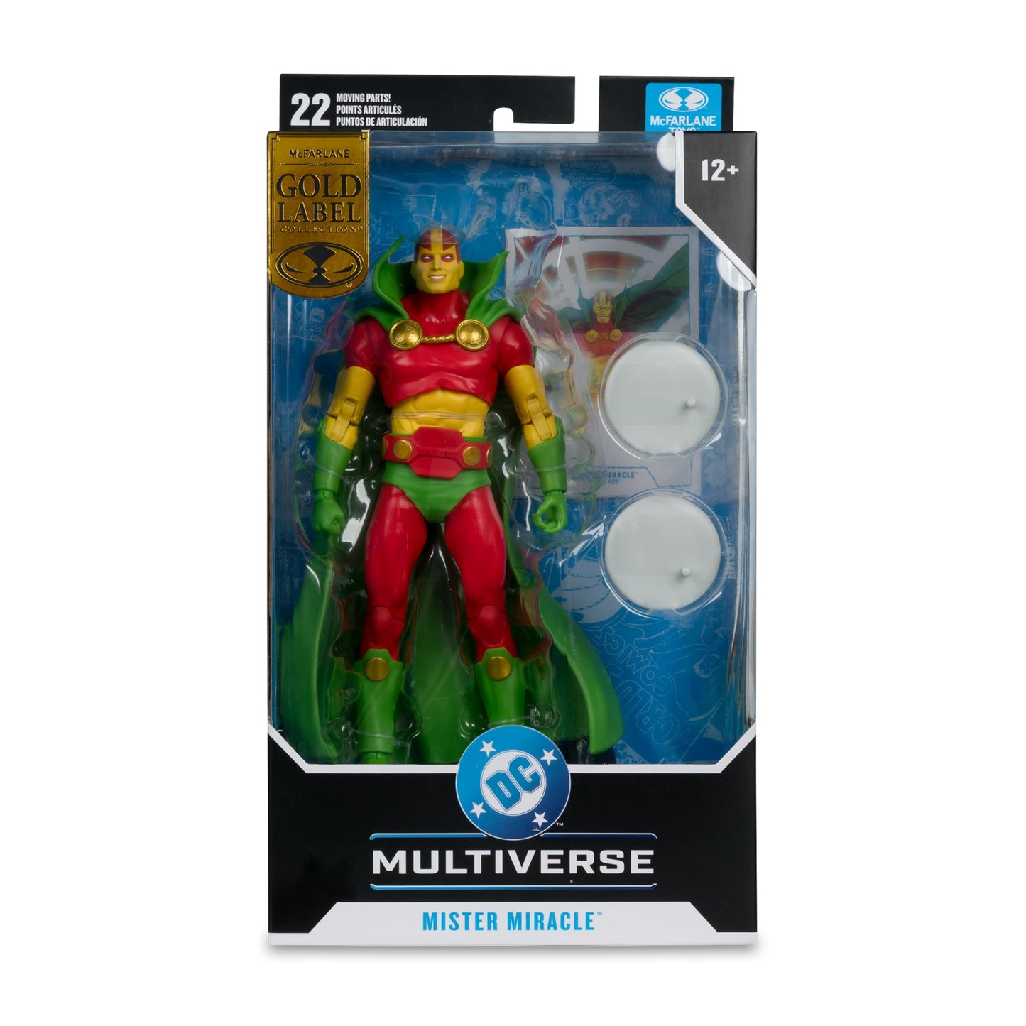 McFarlane Toys DC Multiverse Mr. Miracle (New God) Gold Label 7\" Action Figure
