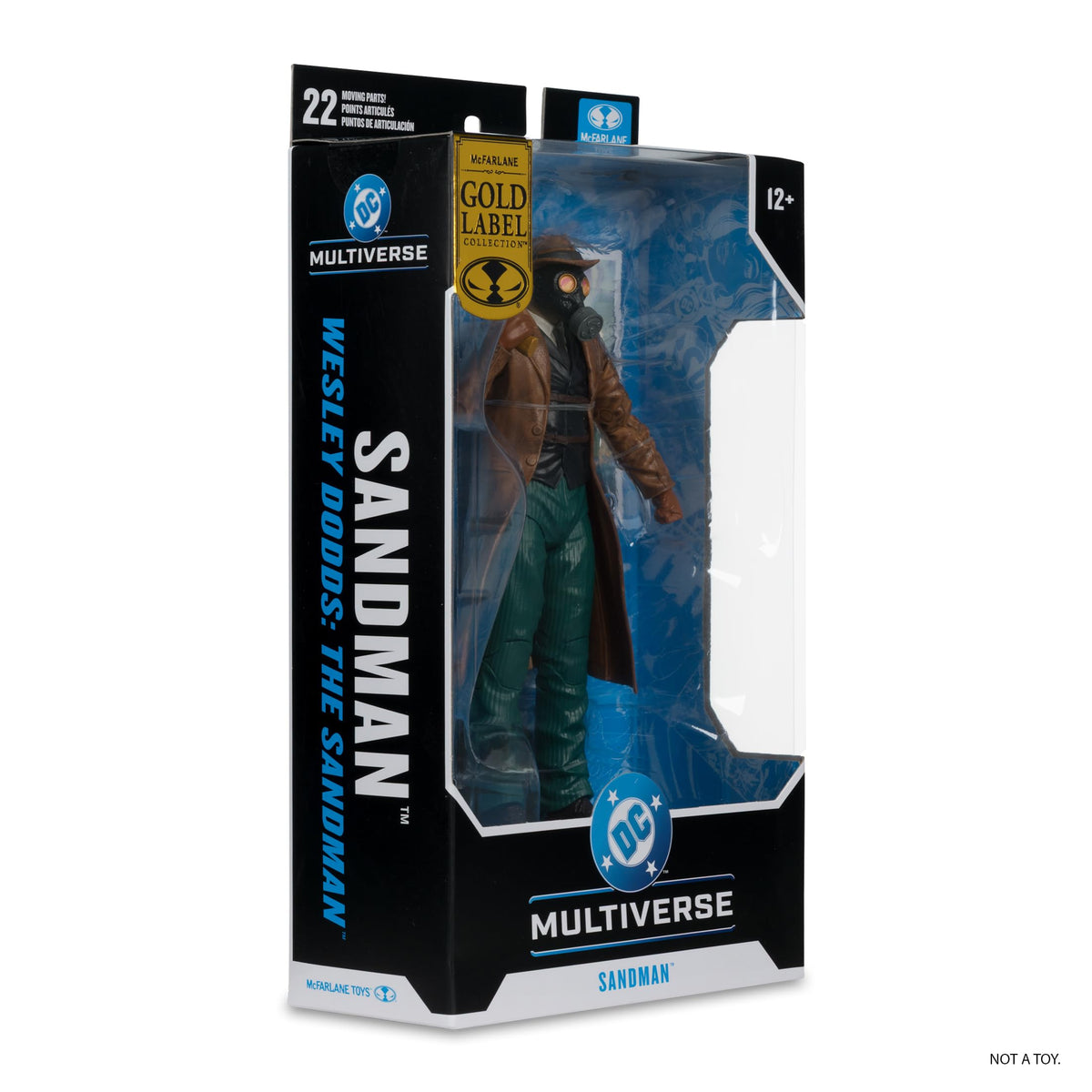 McFarlane DC Multiverse Sandman Wesley Dodds Figure – Gold Label, 15 cm