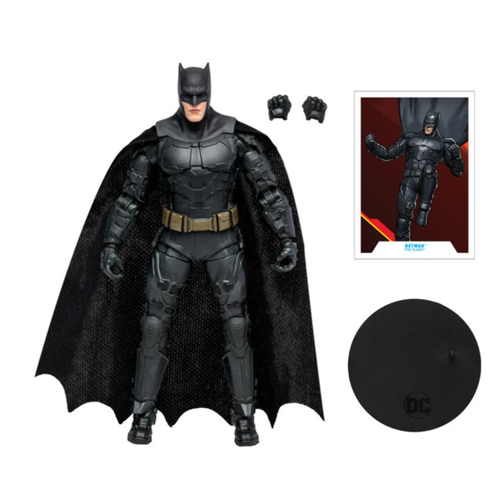 McFarlane Toys DC Multiverse The Flash Movie 7-inch Batman Figure – Ultra Articulation
