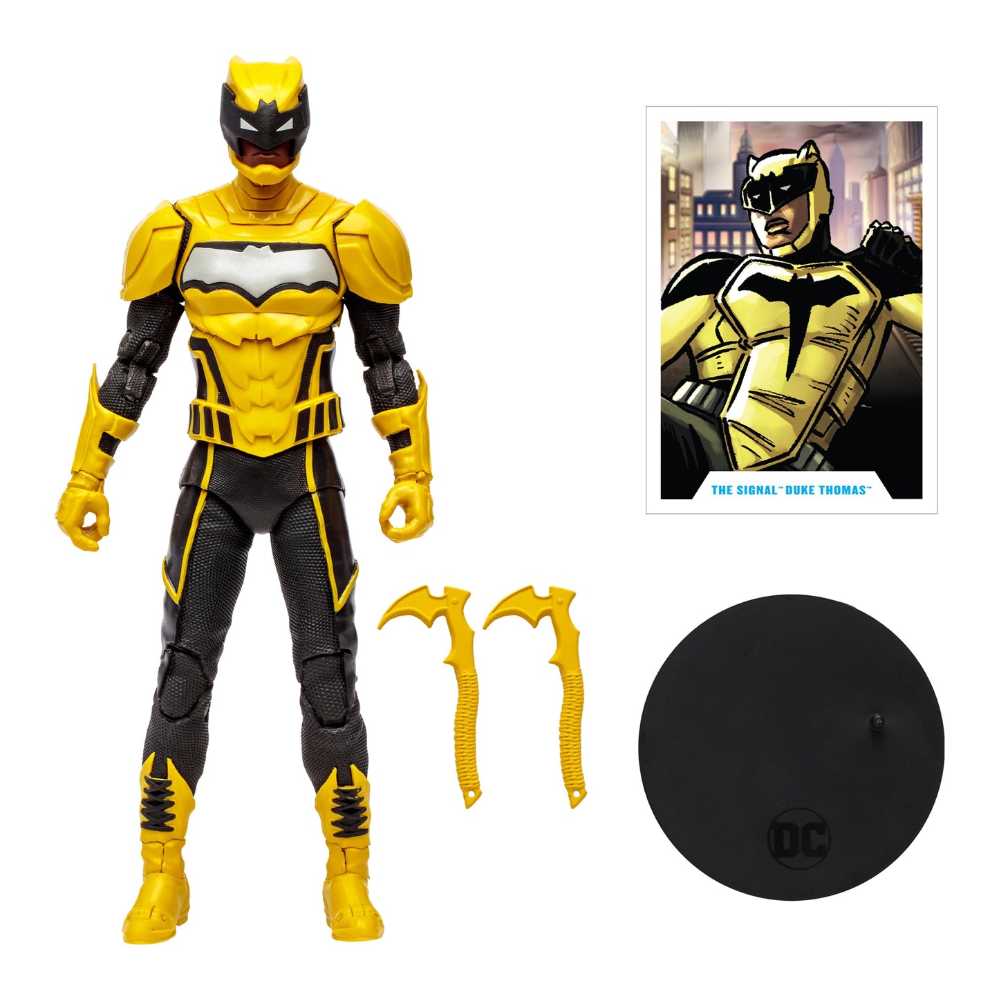 McFarlane Toys DC Multiverse 7: The Signal (Duke Thomas) Action Figure – 22-Point Articulation