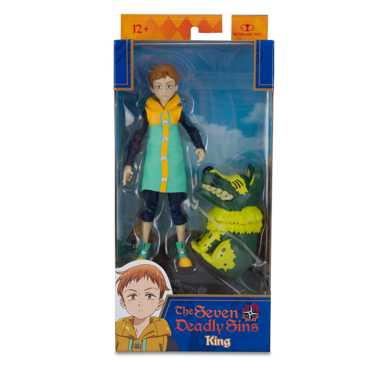 McFarlane The Seven Deadly Sins King 7-inch Figure | Ultra Articulation & Season 3 Outfit