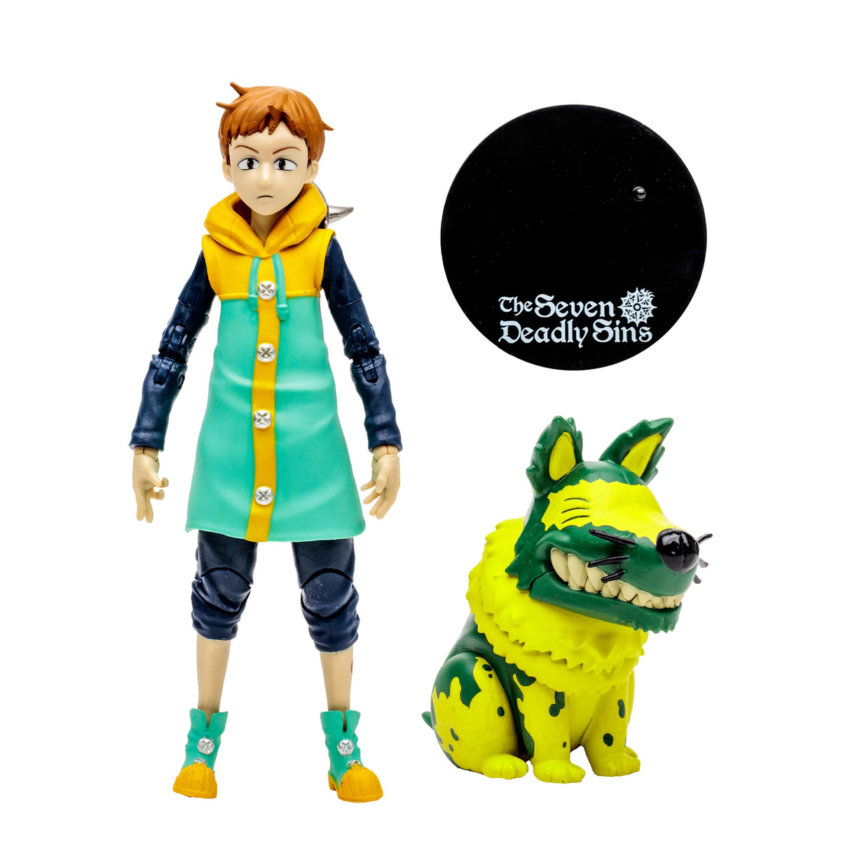 McFarlane The Seven Deadly Sins King 7-inch Figure | Ultra Articulation & Season 3 Outfit