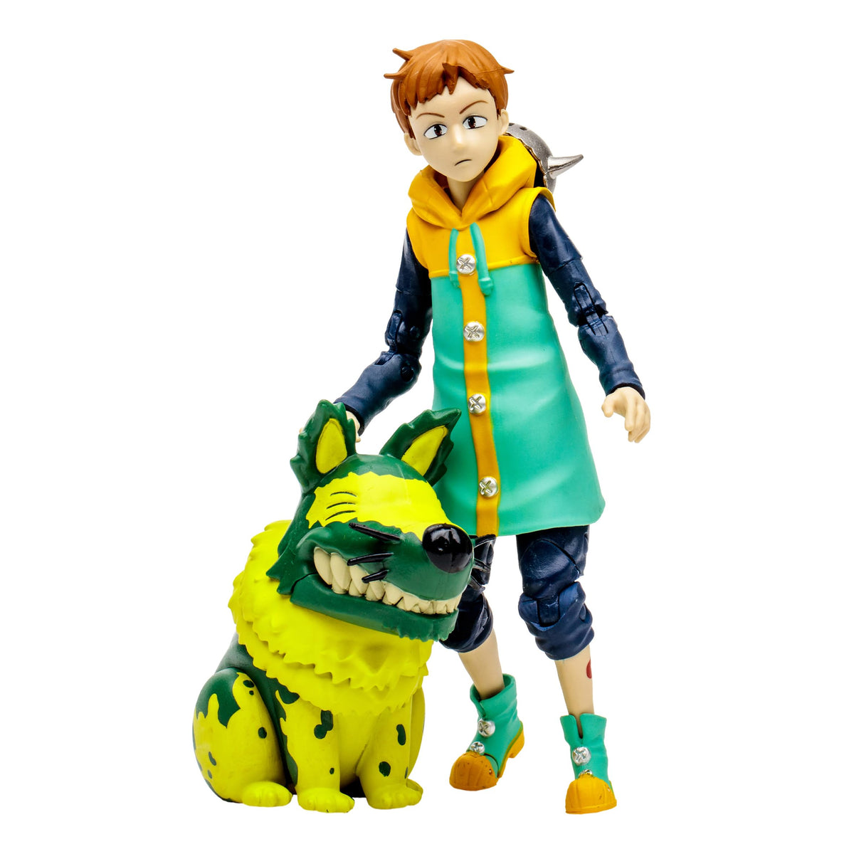 McFarlane The Seven Deadly Sins King 7-inch Figure | Ultra Articulation & Season 3 Outfit