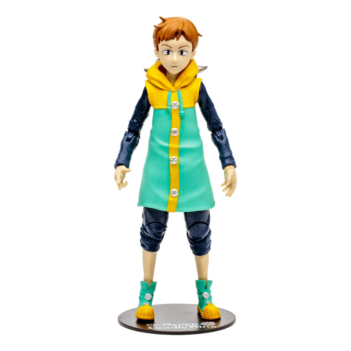 McFarlane The Seven Deadly Sins King 7-inch Figure | Ultra Articulation & Season 3 Outfit