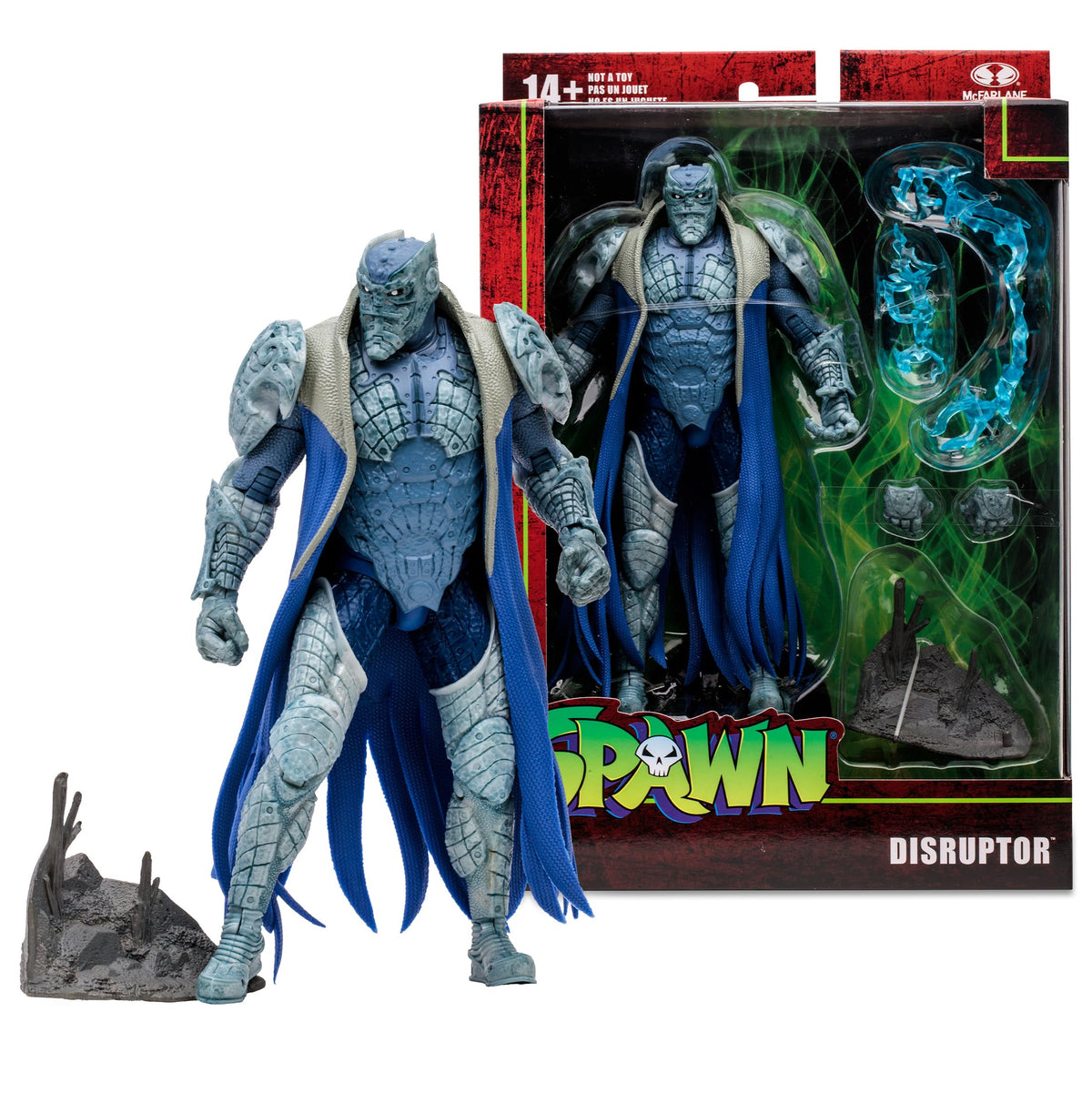 McFarlane Toys Spawn Disruptor 7in Action Figure — Ultra-Articulated Collectible