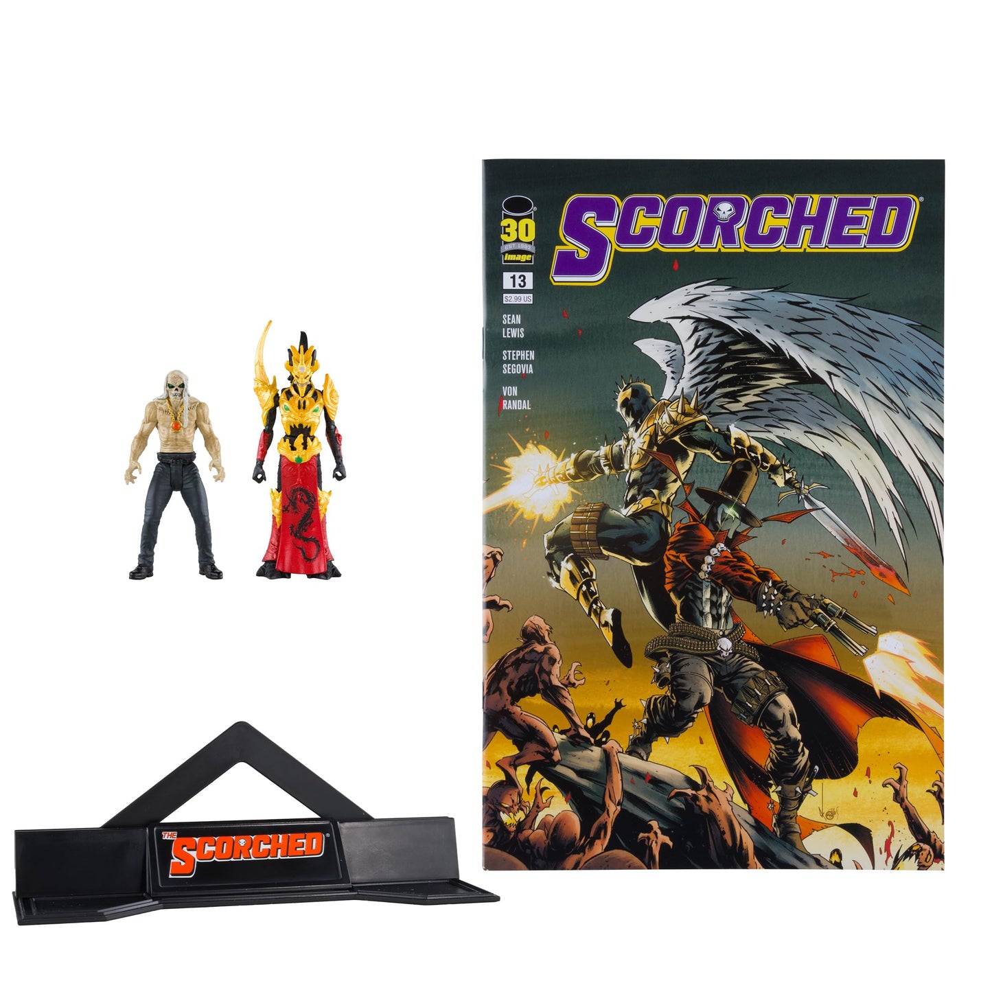McFarlane Toys Spawn Page Punchers 2-Pack: Freak & Mandarin Spawn 3-Inch Figures