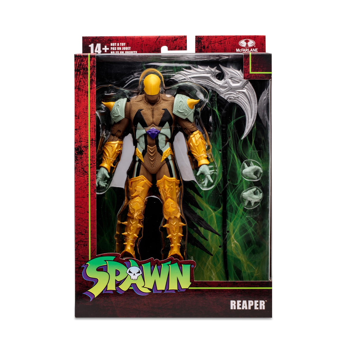 McFarlane Toys Spawn Reaper 7in Action Figure | Ultra Articulation & Collectible Display