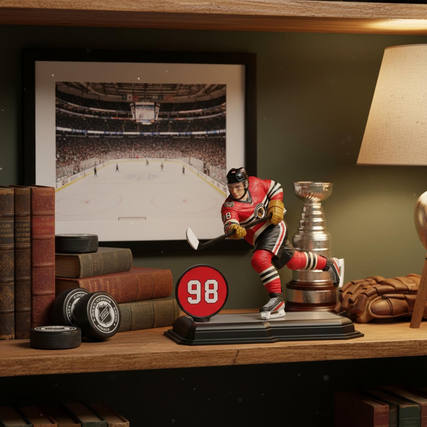 McFarlane Toys Connor Bedard 7in Posed Figure - Chicago Blackhawks | SportsPicks
