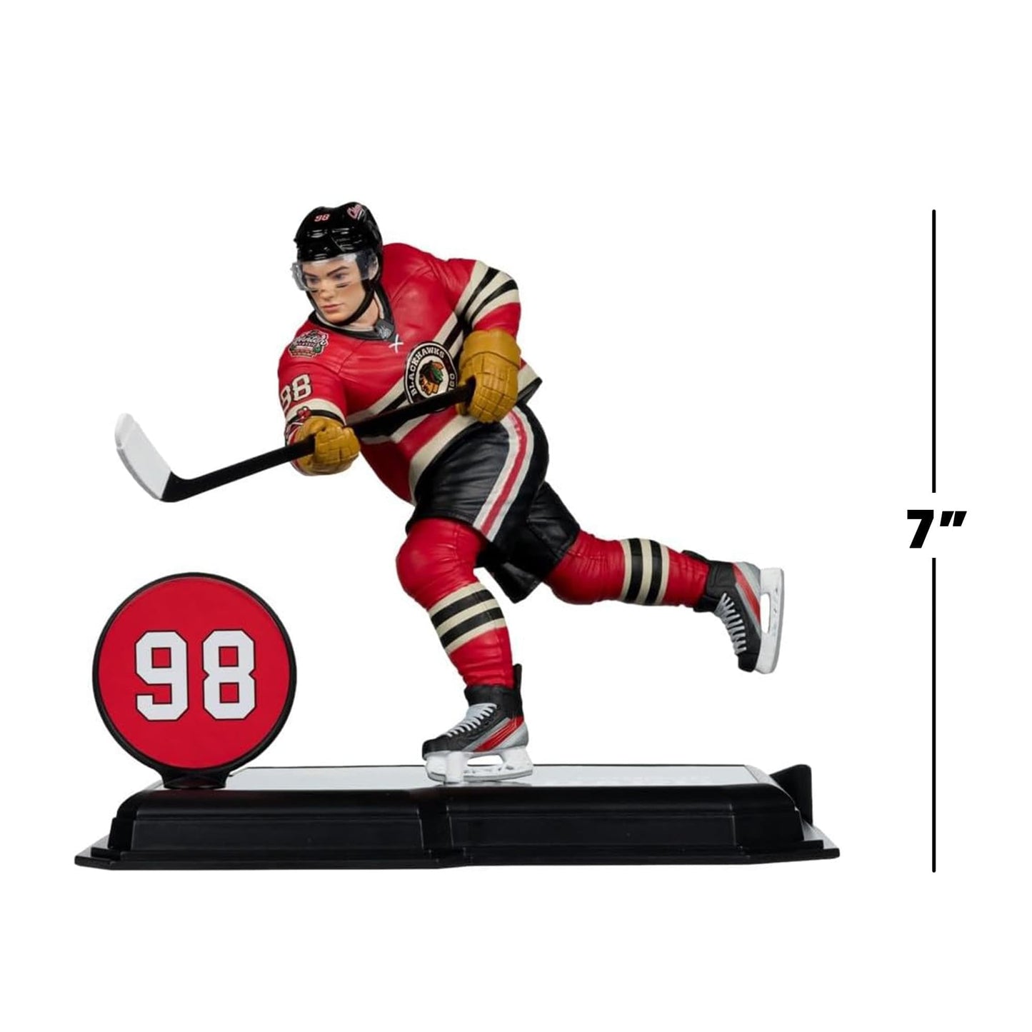 McFarlane Toys Connor Bedard 7in Posed Figure - Chicago Blackhawks | SportsPicks