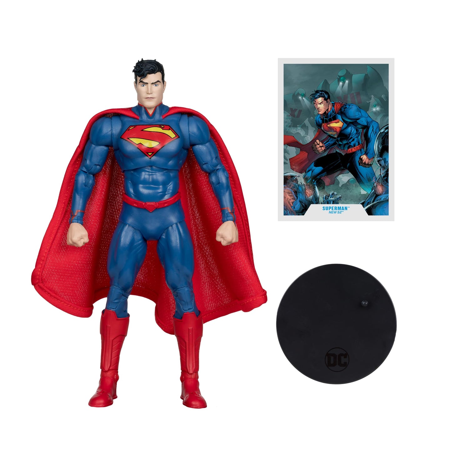 McFarlane The New 52 DC Multiverse Superman (Gold Label) 18 cm – Premium Collectible Figure