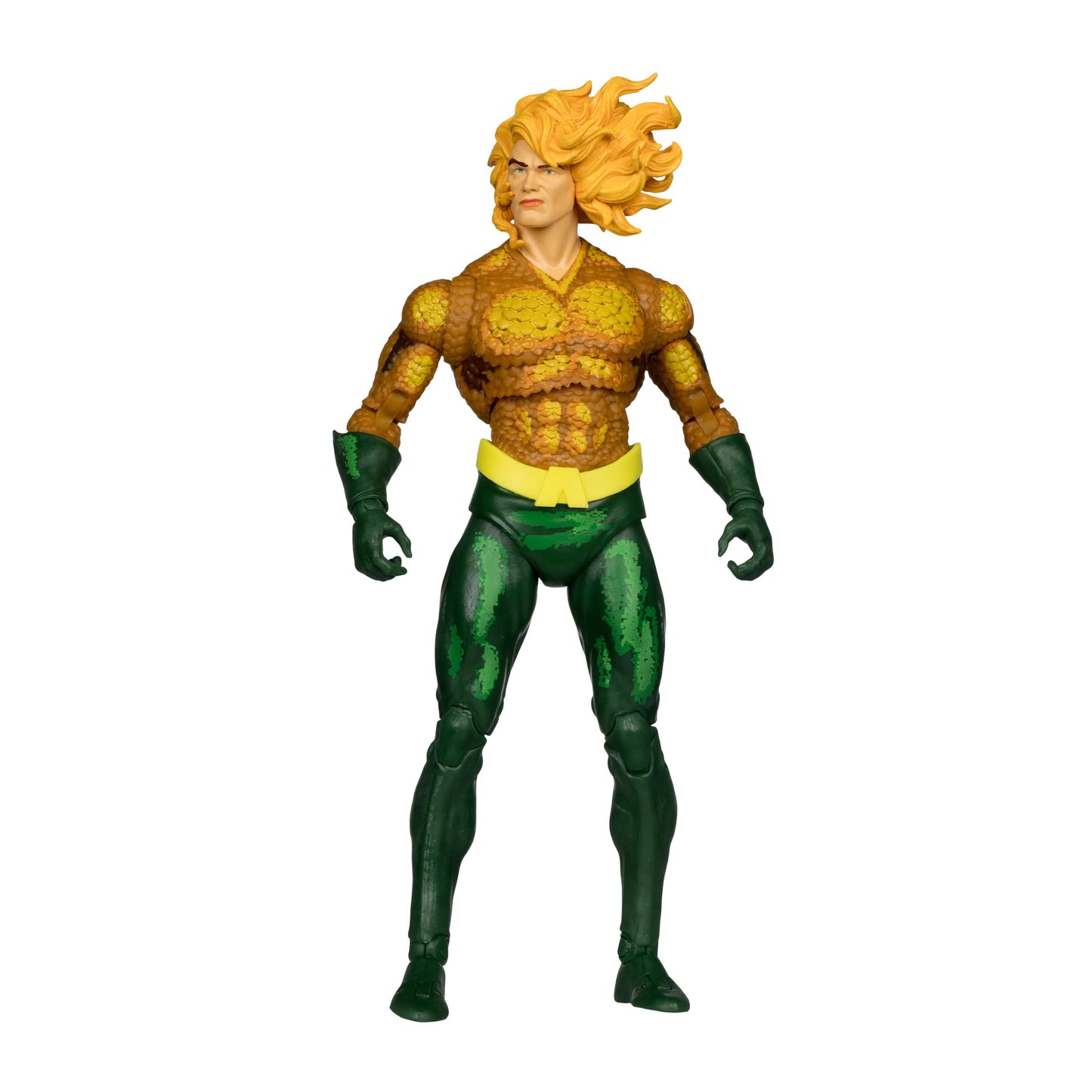 McFarlane Toys DC Multiverse Aquaman (Justice League Task Force) 7in Build-A Figure | Collectible Action Figure