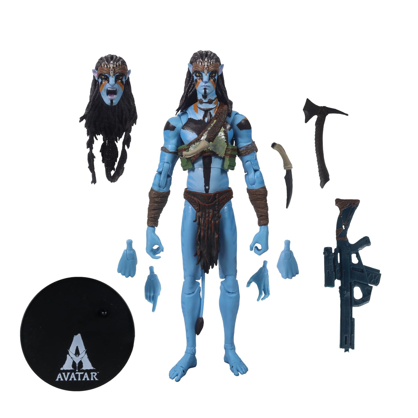 McFarlane Toys Avatar: Fire and Ash Jake Sully Metkayina Final Battle 7in Figure | Collector Edition