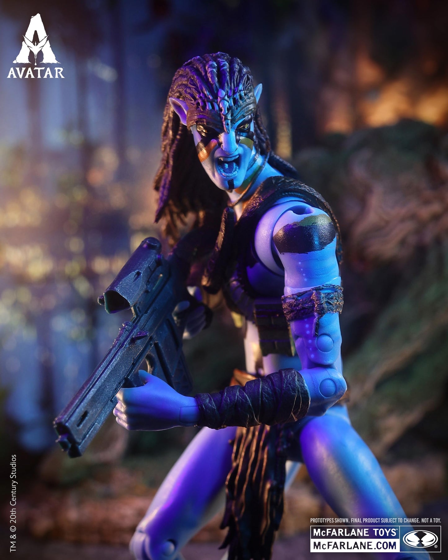 McFarlane Toys Avatar: Fire and Ash Jake Sully Metkayina Final Battle 7in Figure | Collector Edition