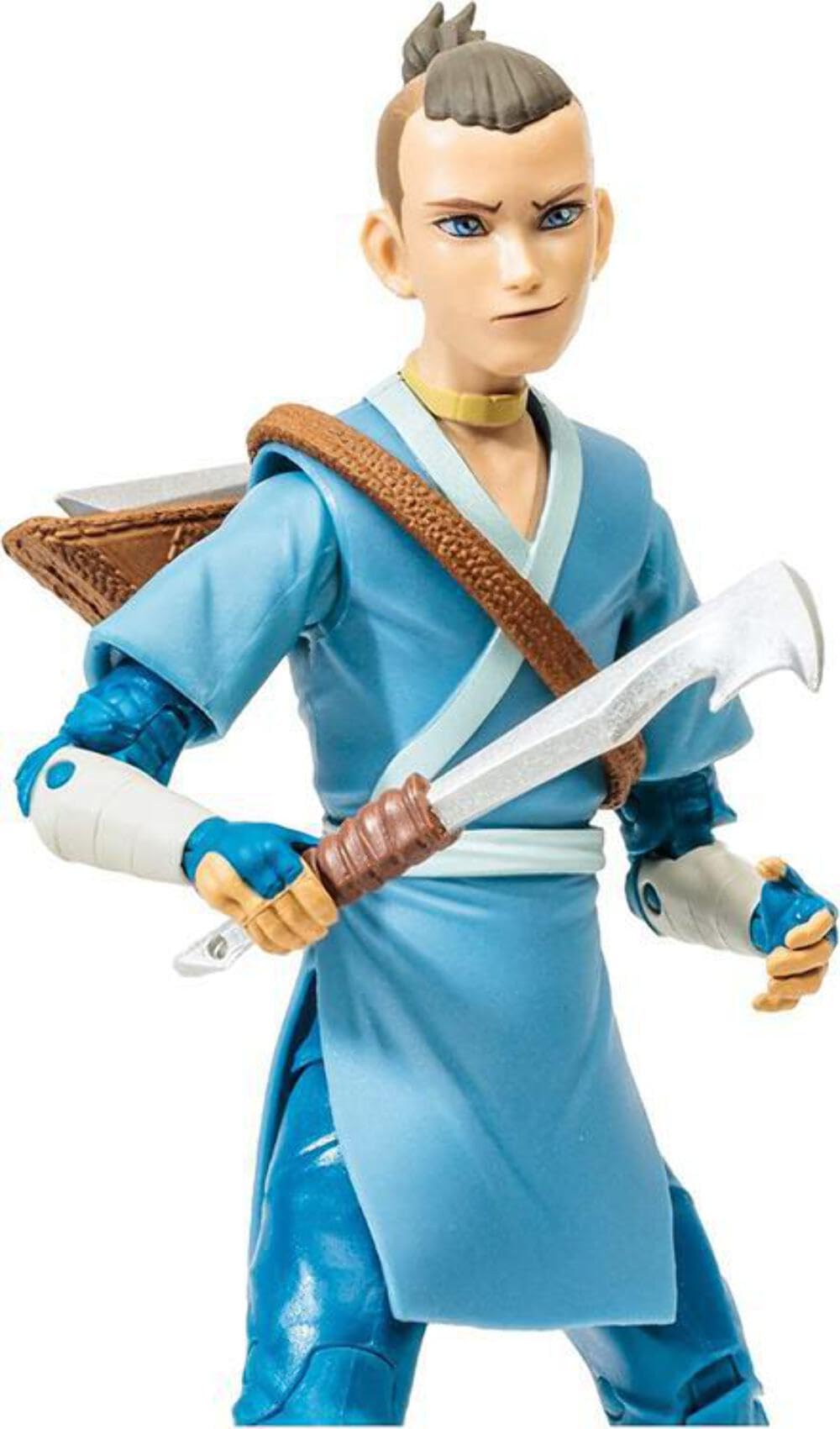 McFarlane Toys Avatar TLAB 7in WV2 Sokka Figure – Water Tribe Warrior with Boomerang