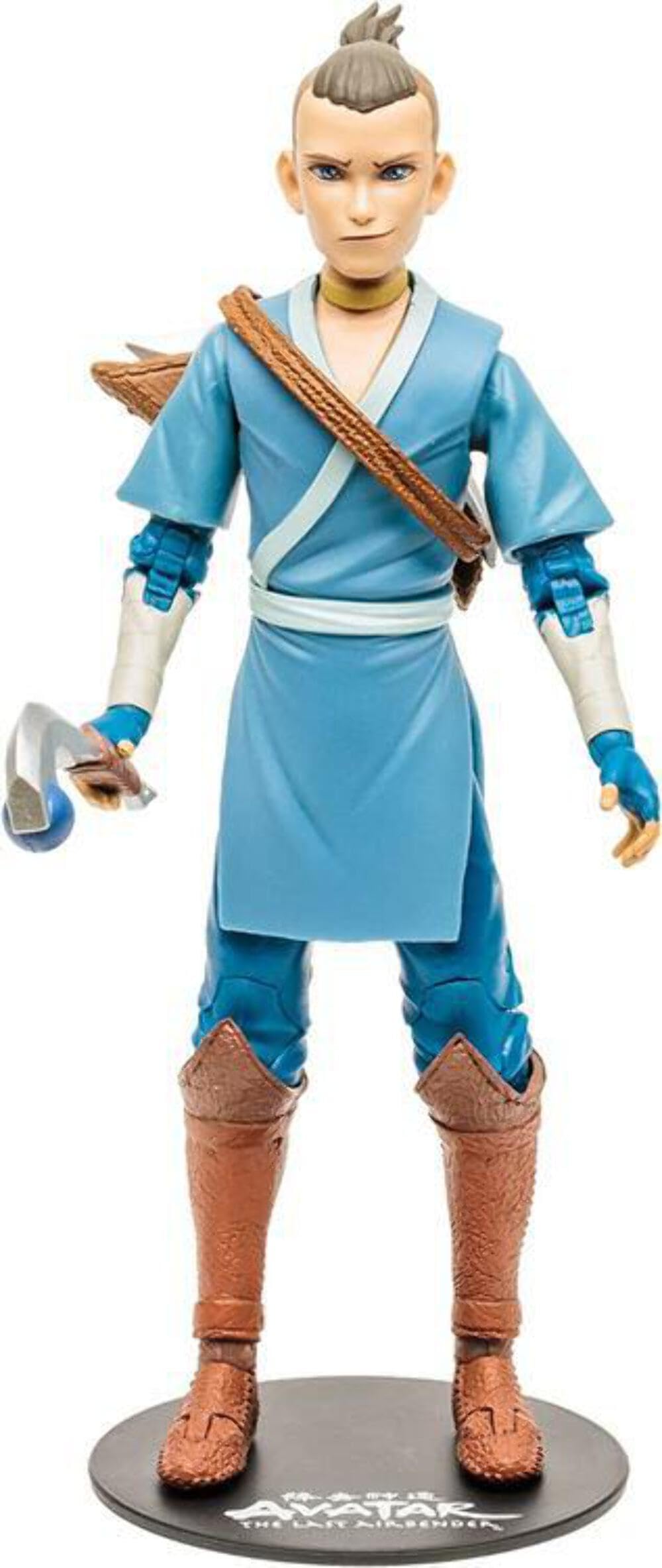 McFarlane Toys Avatar TLAB 7in WV2 Sokka Figure – Water Tribe Warrior with Boomerang