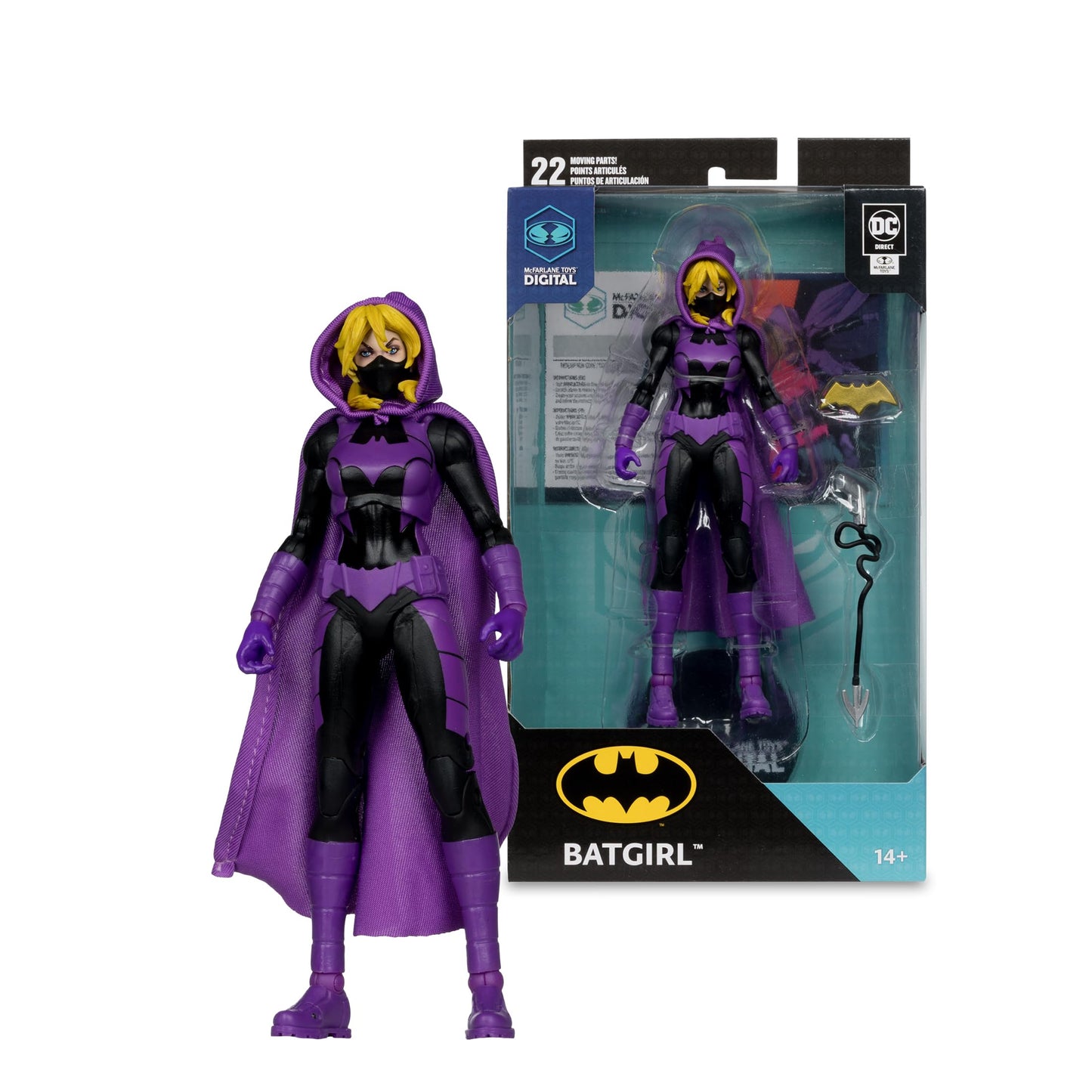 McFarlane Toys DC Direct Batgirl Stephanie Brown 7in Figure + Digital Collectible