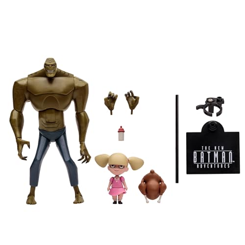 McFarlane Toys - The New Batman Adventures Killer Croc & Baby Doll, 6in Scale Figure