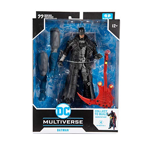 McFarlane Toys DC Multiverse Batman 7-Inch Action Figure | Death Nights: Death Metal Build-A Darkfather