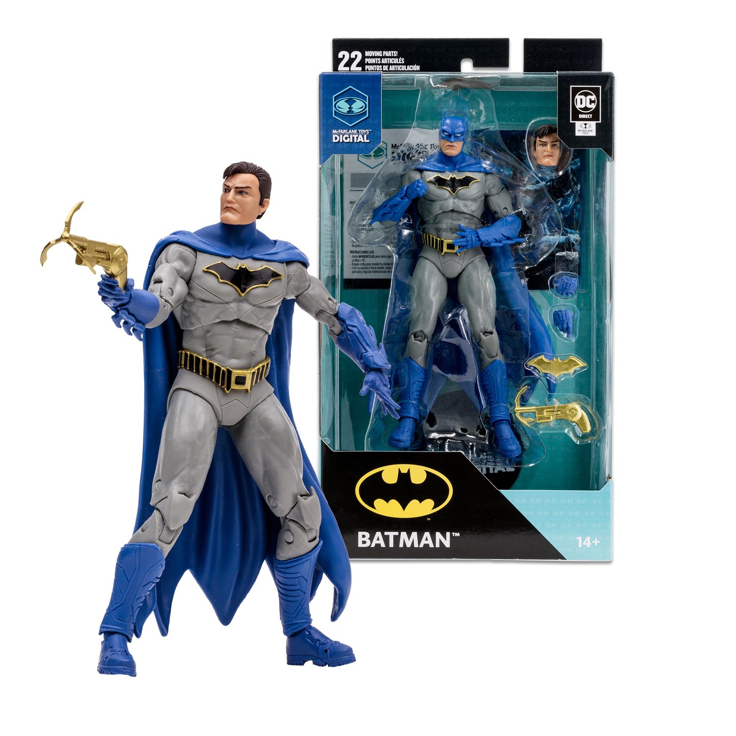 McFarlane Toys DC Direct Batman (DC Rebirth) 7-Inch Action Figure + Digital Collectible