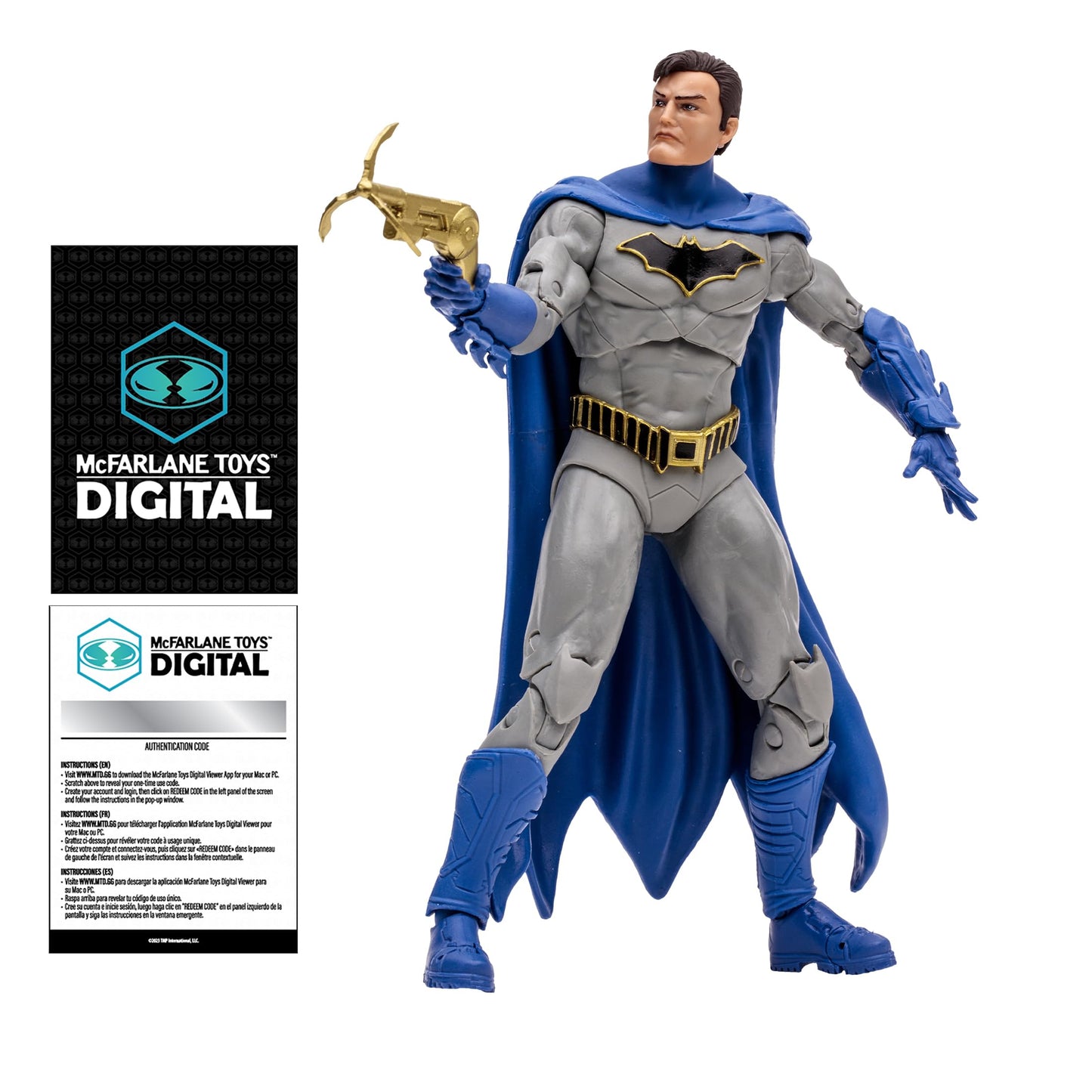 McFarlane Toys DC Direct Batman (DC Rebirth) 7-Inch Action Figure + Digital Collectible