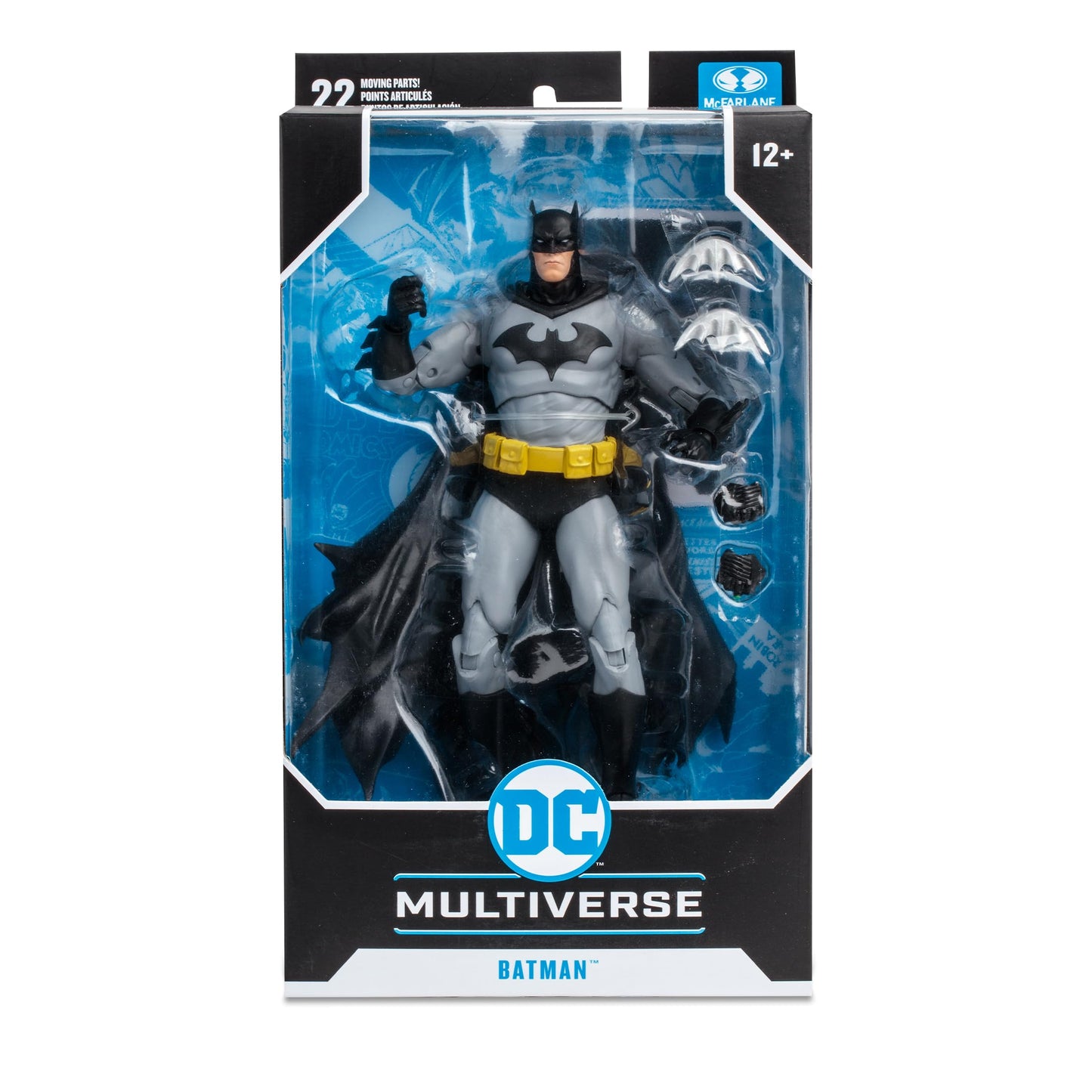 McFarlane Toys DC Multiverse Batman (Hush) 7in Action Figure – Black & Grey
