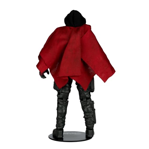 McFarlane Toys Call of Duty Burned Spawn 7in Action Figure – 22-Point Articulation, Fabric Cape & Accessories