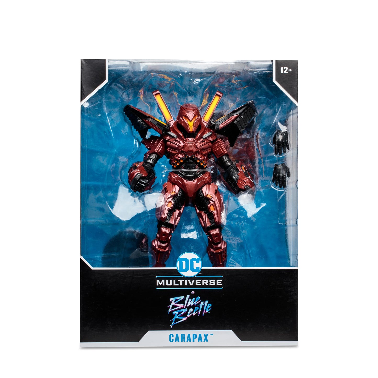 McFarlane Toys DC Multiverse Carapax Mega Figure - Blue Beetle Movie Edition with 22-Point Articulation