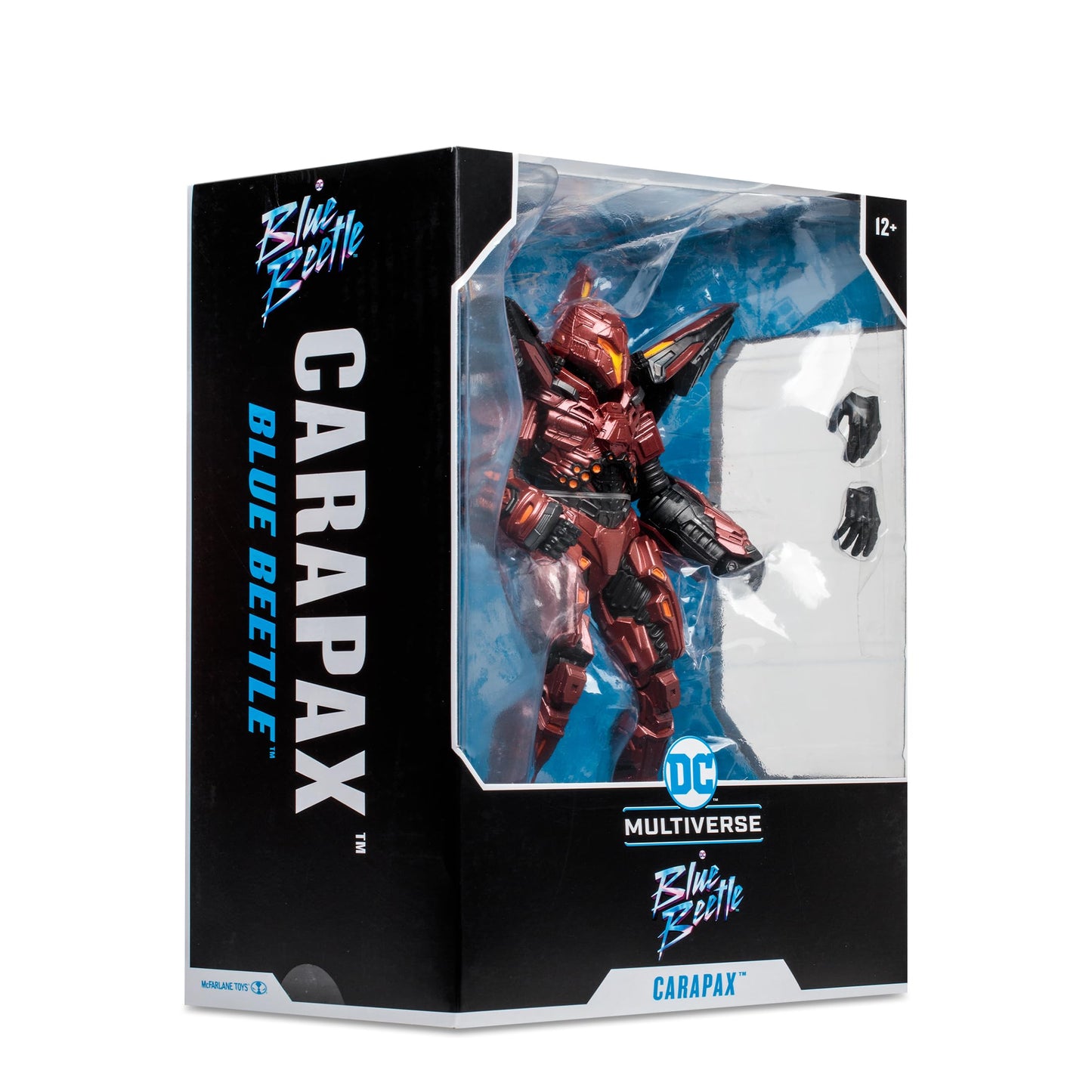 McFarlane Toys DC Multiverse Carapax Mega Figure - Blue Beetle Movie Edition with 22-Point Articulation
