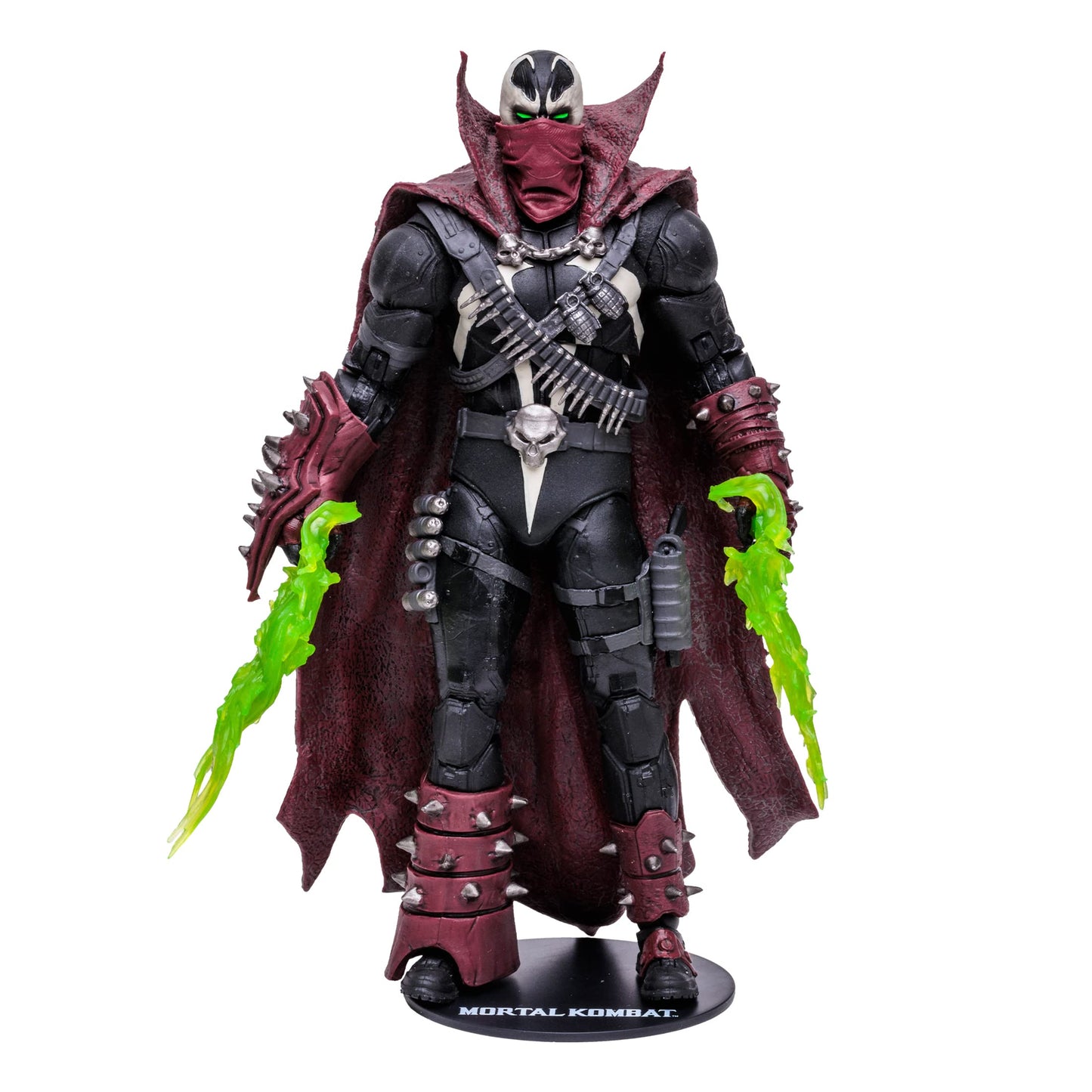 McFarlane Toys Mortal Kombat 7in Commando Spawn Figure | Ultra Articulation, Dark Ages Skin