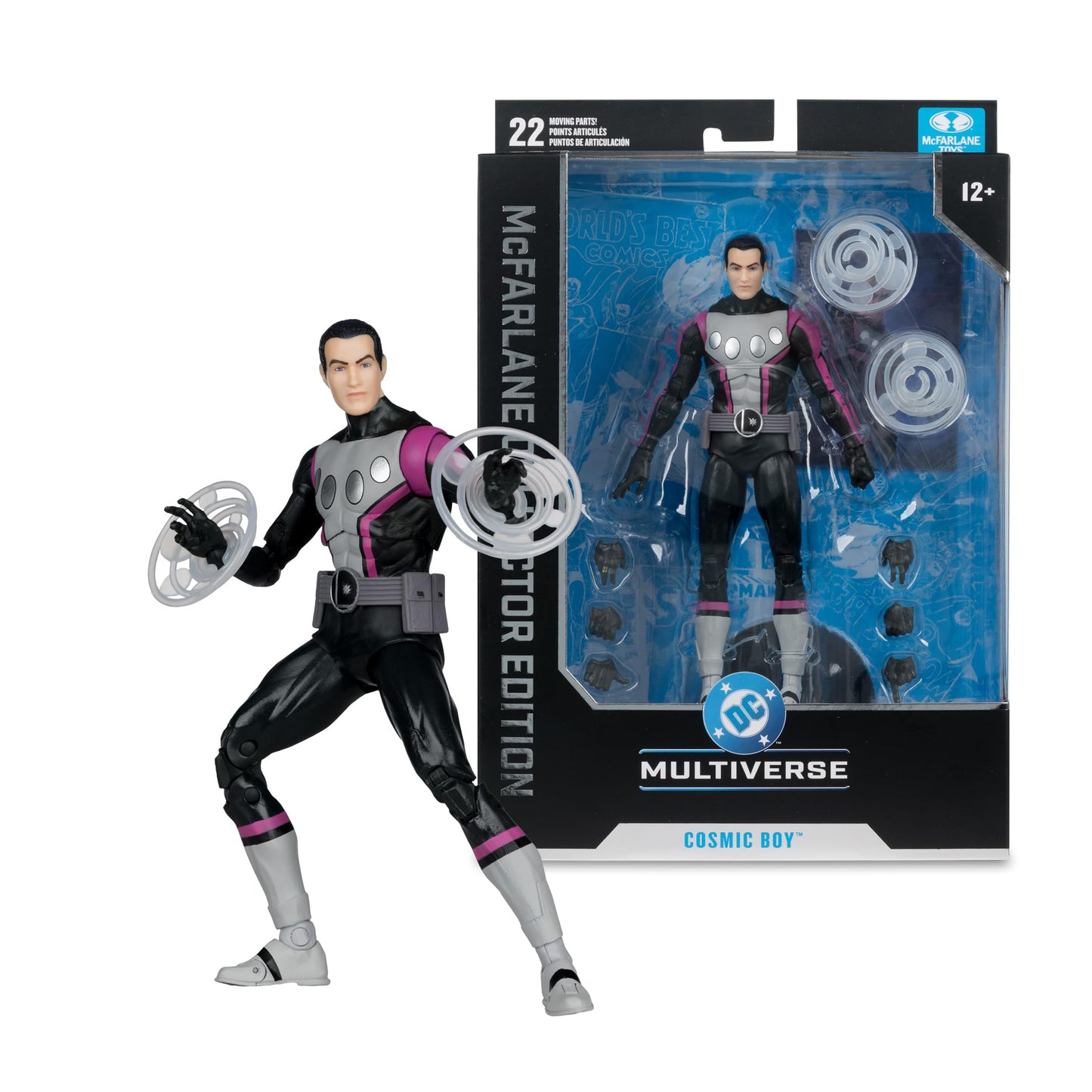 McFarlane Toys DC Multiverse Cosmic Boy (Final Crisis) 7-Inch Action Figure – Collector Edition #51