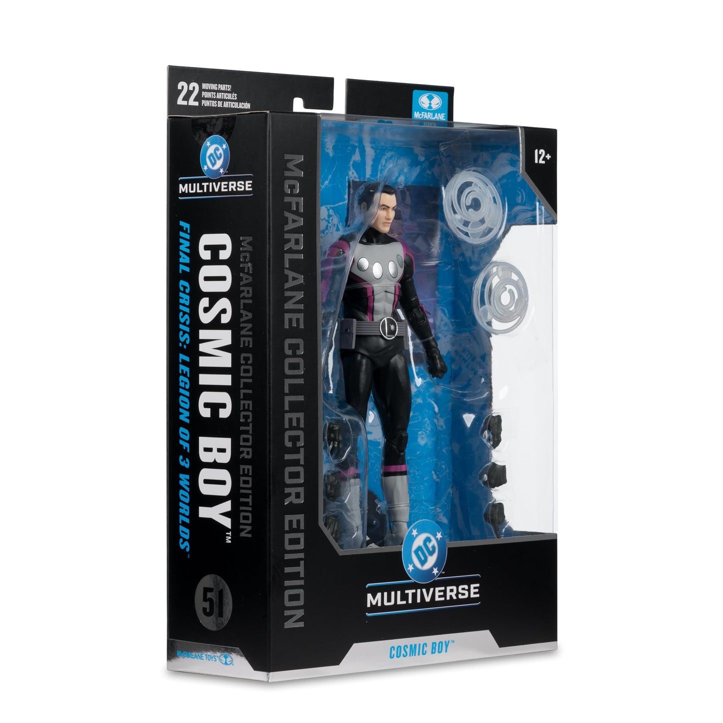McFarlane Toys DC Multiverse Cosmic Boy (Final Crisis) 7-Inch Action Figure – Collector Edition #51
