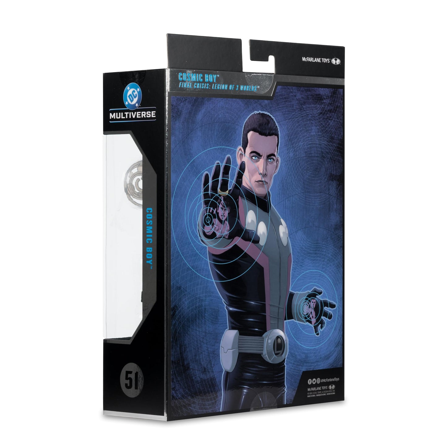 McFarlane Toys DC Multiverse Cosmic Boy (Final Crisis) 7-Inch Action Figure – Collector Edition #51