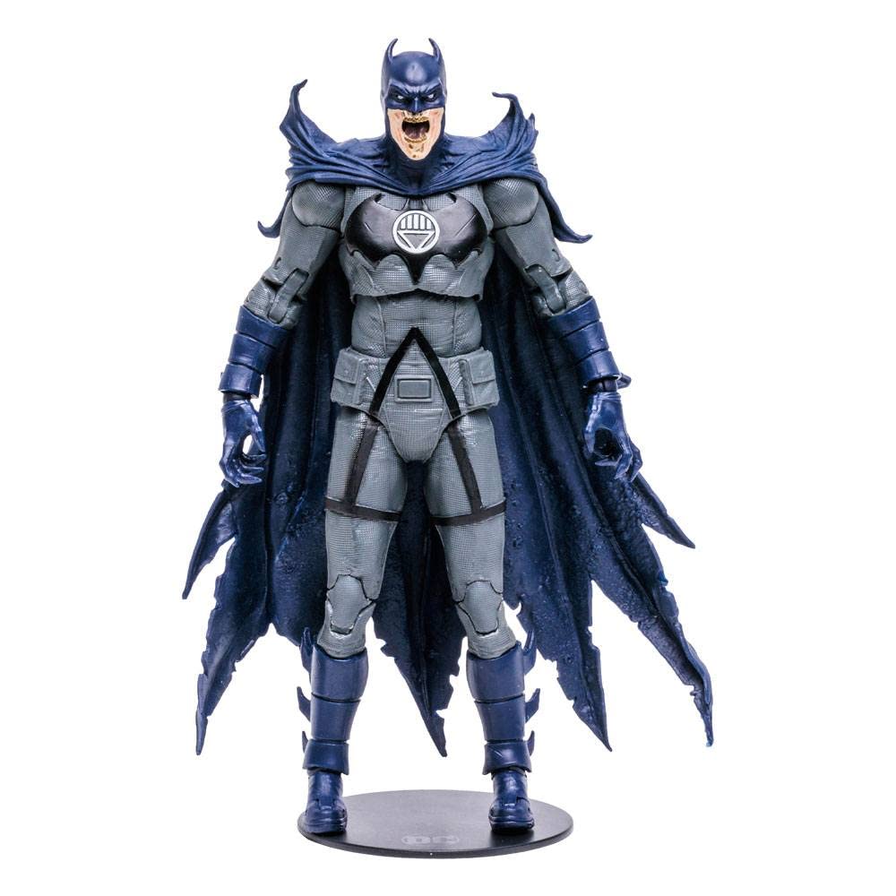 McFarlane Toys DC Build-A 7-Inch WV8 Blackest Night Batman | Collectible Figure