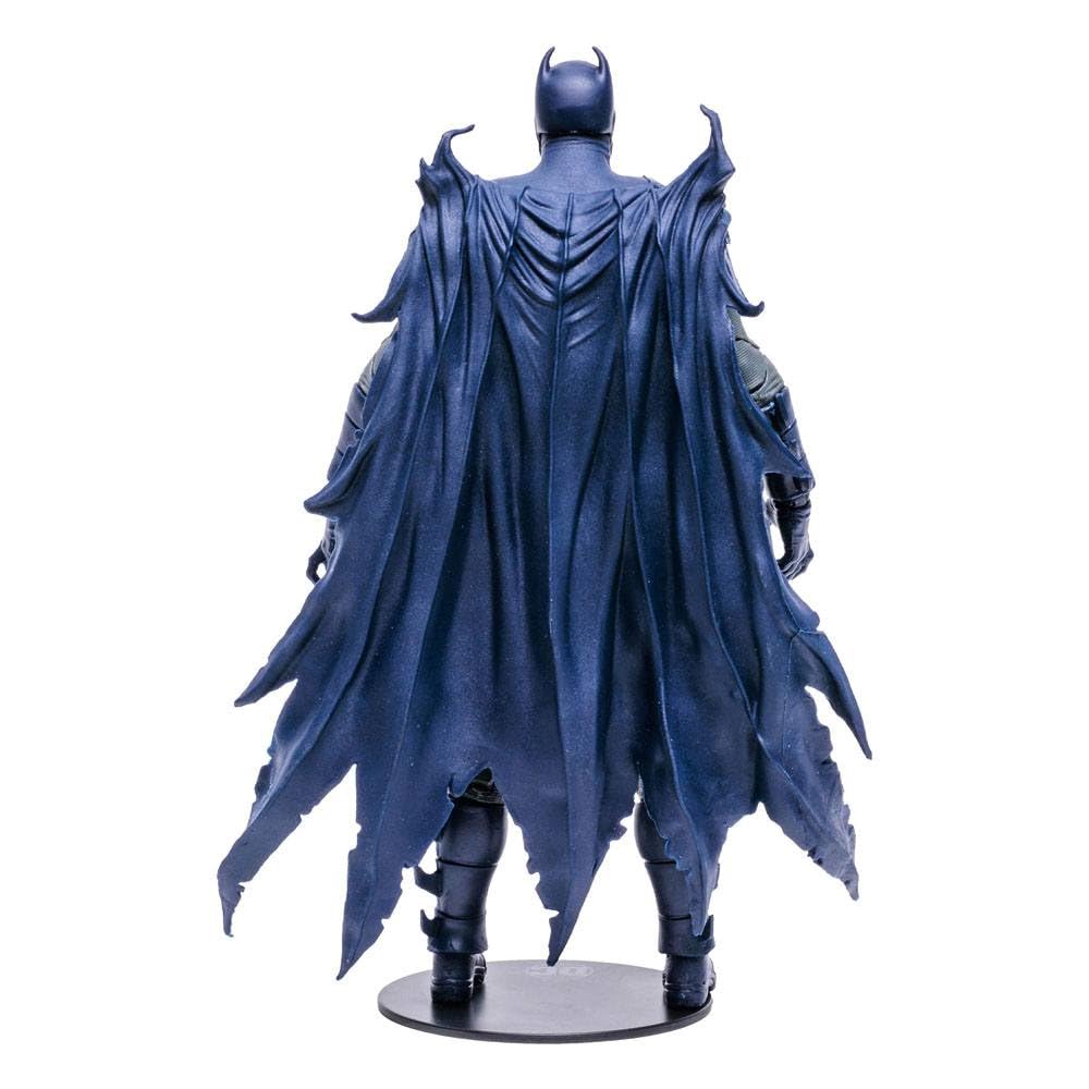 McFarlane Toys DC Build-A 7-Inch WV8 Blackest Night Batman | Collectible Figure