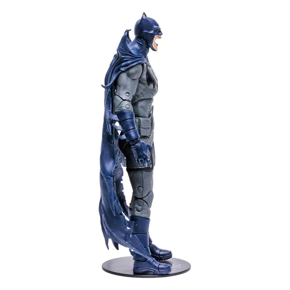 McFarlane Toys DC Build-A 7-Inch WV8 Blackest Night Batman | Collectible Figure