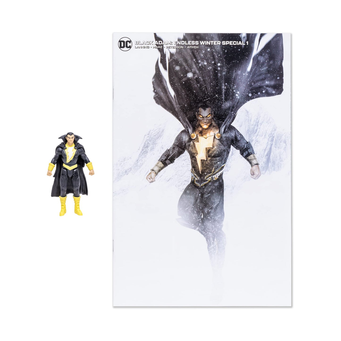 McFarlane Toys DC Direct 3in Black Adam Endless Winter Figure | Page Punchers