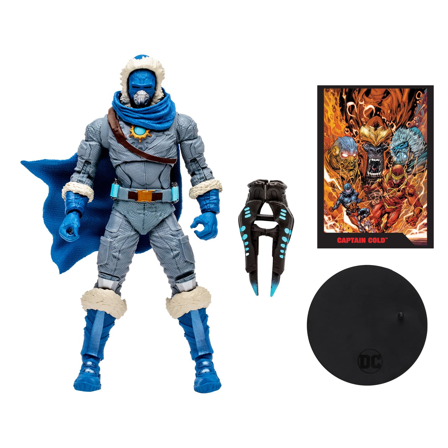 McFarlane Toys DC Direct 7-Inch Captain Cold Figure with Comic – The Flash WV2