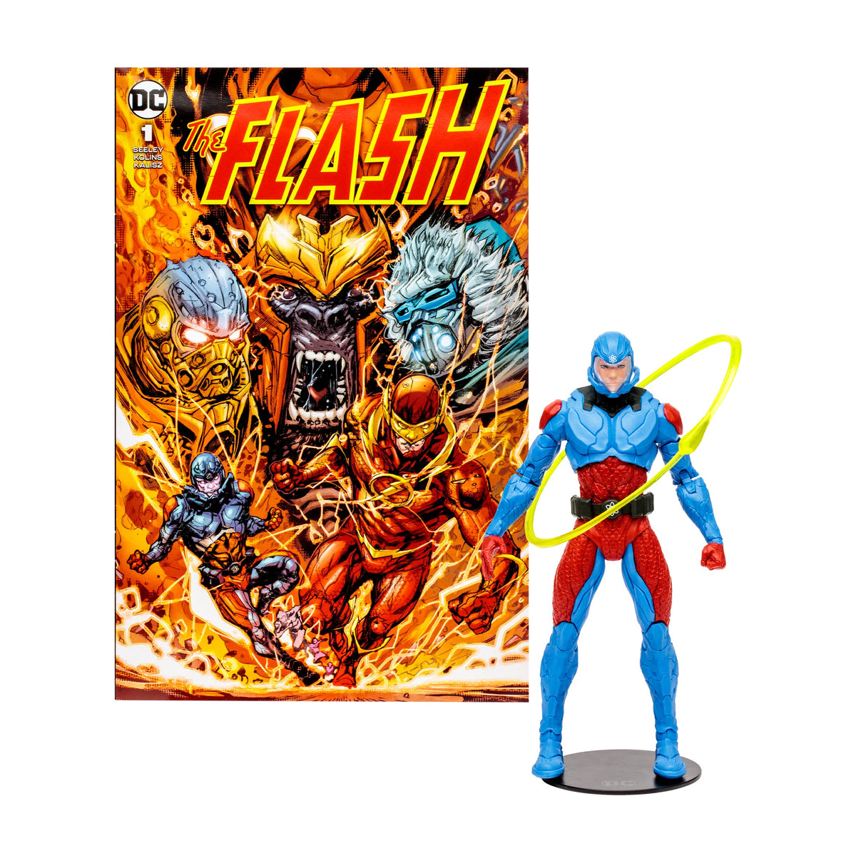 McFarlane Toys DC Direct 7-Inch The Atom (Ryan Choi) Figure with Comic – The Flash WV2