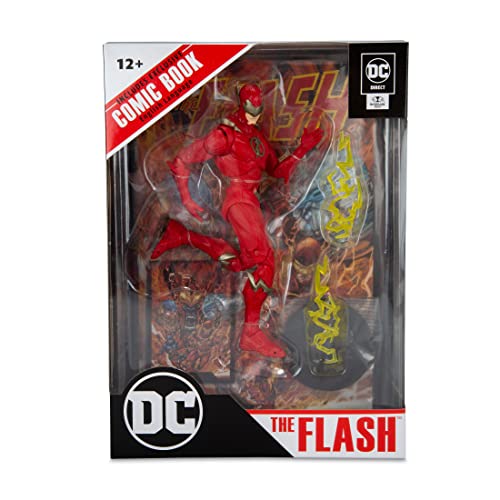 McFarlane Toys DC Direct 7-Inch The Flash Barry Allen WV2 – Ultra-Articulated Collectible Figure