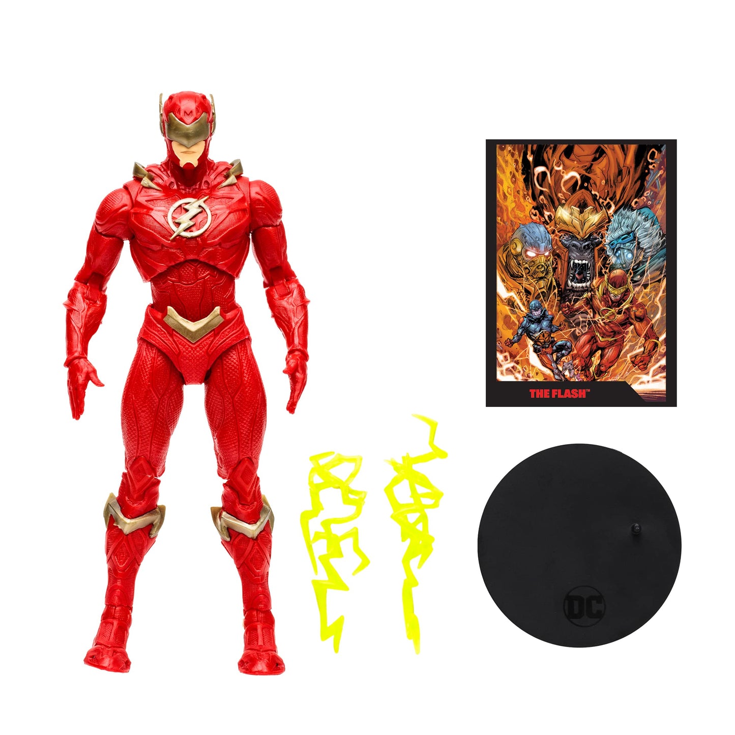 McFarlane Toys DC Direct 7-Inch The Flash Barry Allen WV2 – Ultra-Articulated Collectible Figure