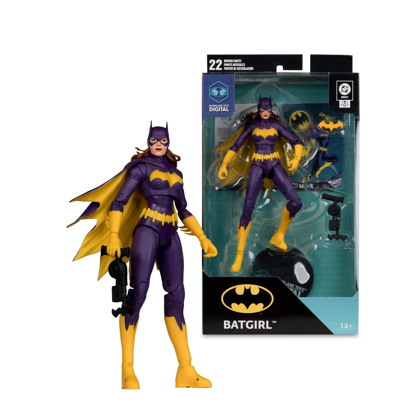 McFarlane Toys DC Direct Batgirl (DC Classic) 7in Action Figure – Digital Collectible