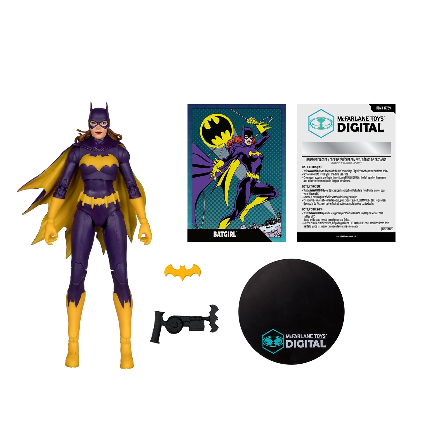 McFarlane Toys DC Direct Batgirl (DC Classic) 7in Action Figure – Digital Collectible