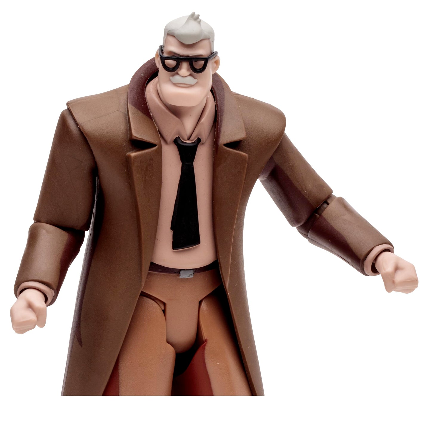 McFarlane Toys DC Direct Batman: The Animated Series Commissioner Gordon 6in Figure – Build-A Wave 2
