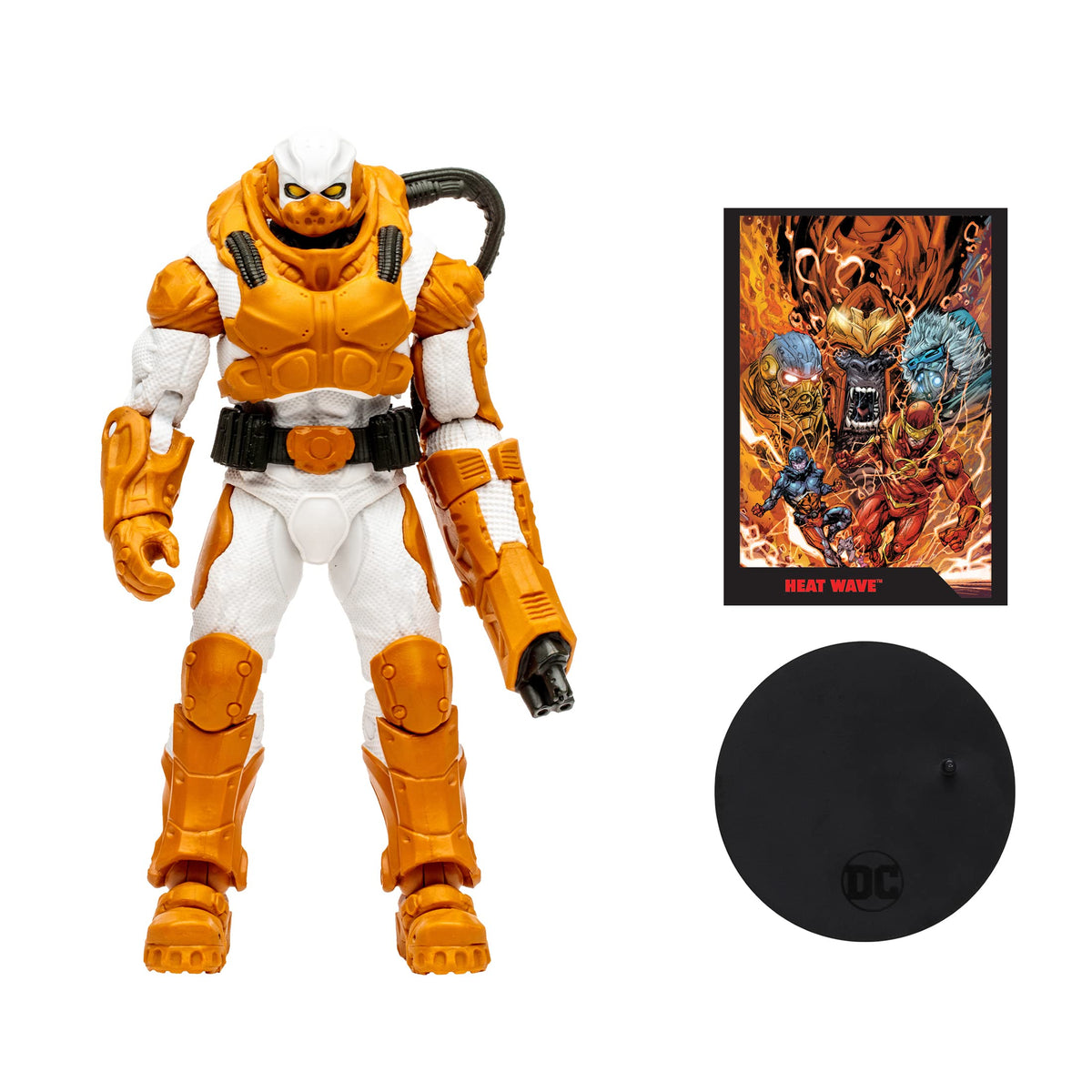 McFarlane Toys DC Direct 7-Inch Heat Wave Figure with Comic – The Flash WV2