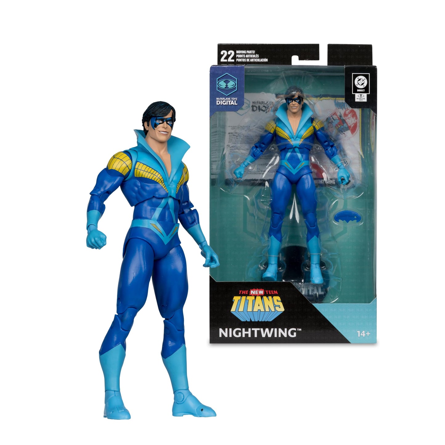 McFarlane Toys DC Direct Nightwing 7in Action Figure with Digital Collectible