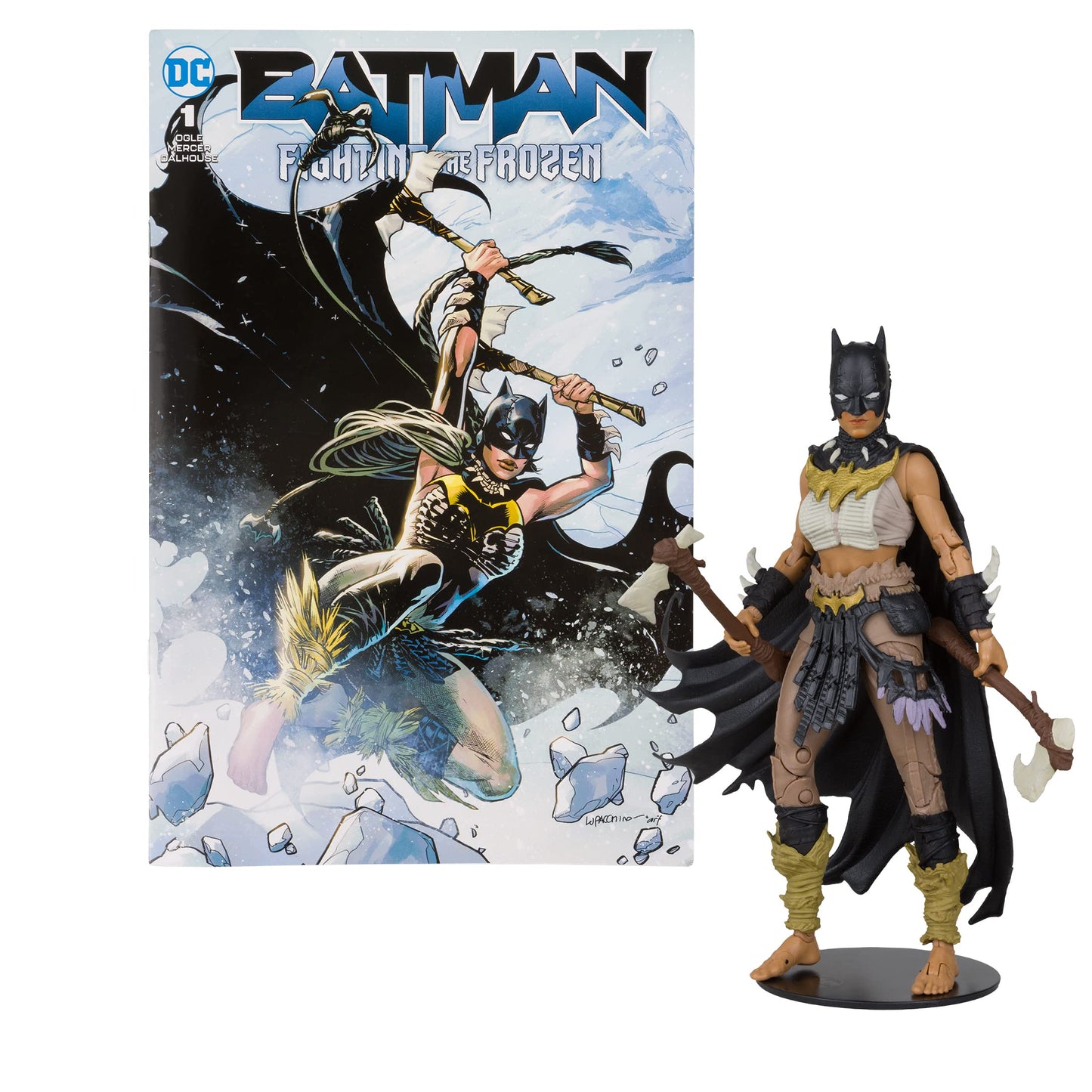 McFarlane Toys DC Direct Page Punchers Batgirl 7in Action Figure with Batman Comic